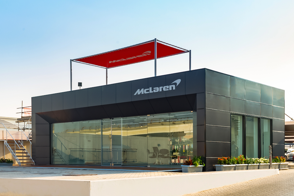 McLaren Popup Showroom